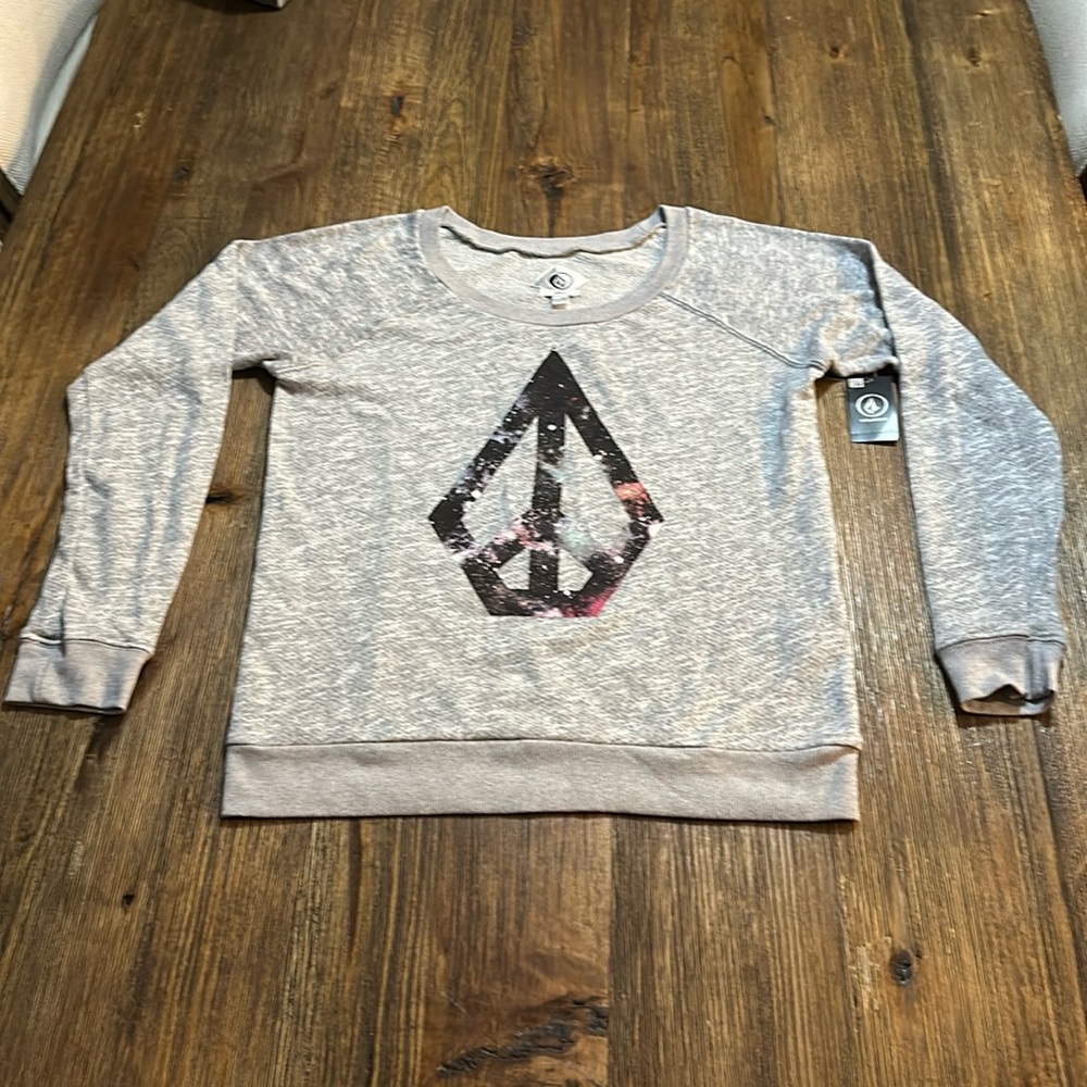Volcom sweatshirt, new with tags, size M/12